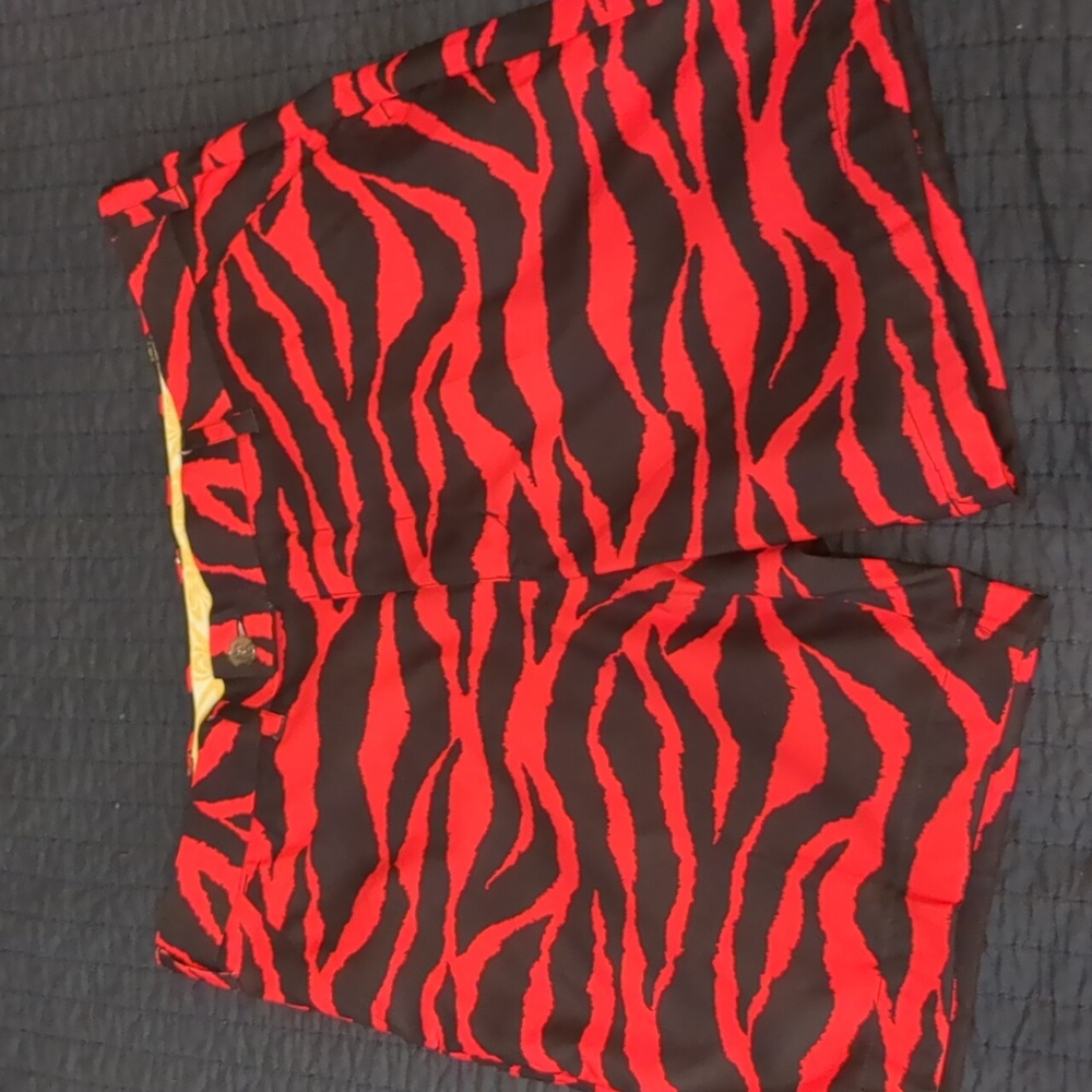 Loudmouth Zebra Print Short Sz. 36